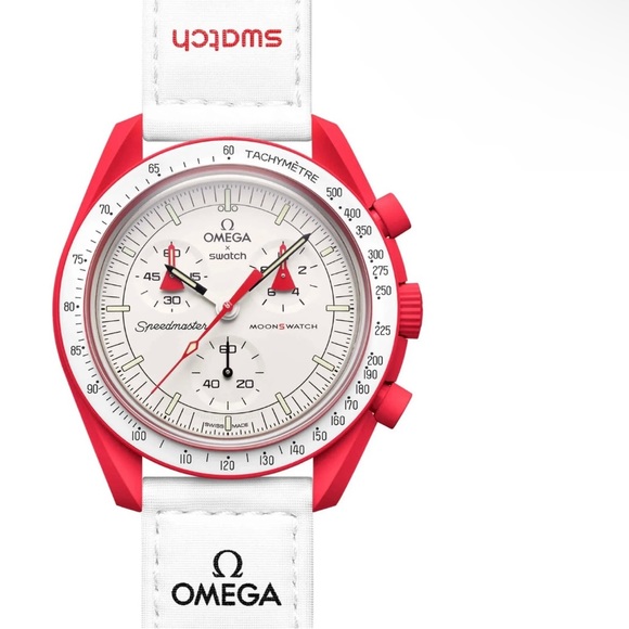 COPY - Omega X Swatch Bioceramic Moonswatch Mission to Mars - Picture 4 of 6